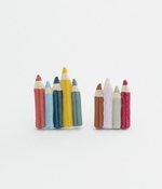 色鉛筆のピアス(カラー1)