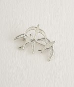 鳥ブローチ(A・シルバー)