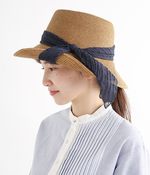 アンダリコンプタリボンハット(A・ブラウン)