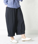 【別注】裾タックサルエルパンツ(A・ネイビー)
