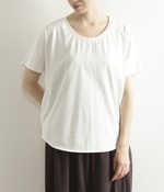 ドルマンシンプルTシャツ(ホワイト)