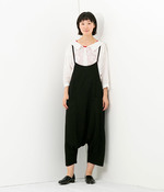 【別注】エプロンサロペットパンツ(A・ブラック)