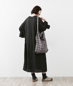 チェックショルダーバッグ(A・グレー系)
