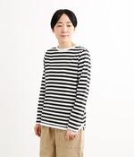 長袖Tシャツ(F・ホワイト×ブラック)