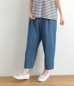 インディゴツイルデニムパンツ(インディゴ)