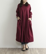 コットンウェザークロスワンピース(A・レッド)【入荷待ち】