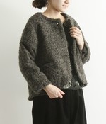 ウールブークレジャケット(チャコール)【入荷待ち】