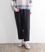リネンスラブパンツ(C・ネイビー)