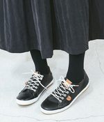 レザースニーカー(C・ブラック)