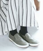 レザースリッポン(B・グレー)