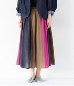 【別注】マルチカラースカート(ピンク系)【入荷待ち】