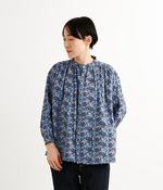 花柄シャツ(C・ブルー)