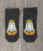 【送料無料】スニーカーソックスハロウィンインコ(A・ブルー/セキセイインコ)【入荷待ち】