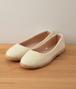 ふわふわパンプス(A・アイボリー)
