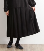 プリーツスカート(A・ブラック)