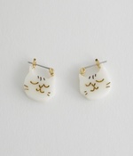 ミネット ピアス(B・ホワイト)