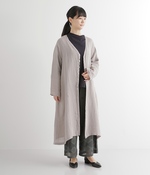シャンブレーカーディガン(C・ベージュ)