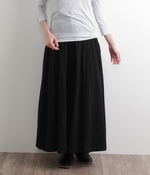 タックワイドパンツ(A・ブラック)