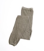 綿麻素材のさらさらレギンス(B・チャコール)【入荷待ち】