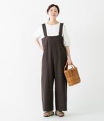 リネンへリンボーンワンオール(B・チャコール)