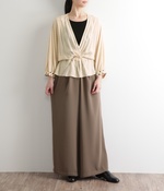 【une autre】ドット×ドットサロペット(B・キナリ)