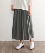タックプリーツスカート(C・グレー)