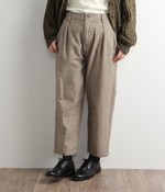 ミトンポケット付きワイドパンツ(A・ブラウン)【入荷待ち】