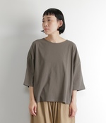 リサイクル天竺ワイドTEE(E・チャコール)