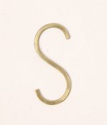 BRASS フラットSフック【M】(ゴールド)
