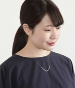 淡水粒パールネックレス(ホワイト)
