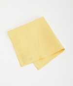【リンネル別注】 ワタナベマキ by fog linen work リネンナプキン(A・イエロー)