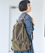 【リンネル別注】佐藤かなさん×STANDARD SUPPLY×リンネル デイリーデイパック別注色(オリーブ)