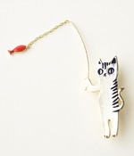Fishing cat ブローチ(カラー1)