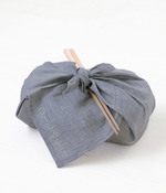 【リンネル別注】ワタナベマキさん×fog linen work×リンネル/リネンナプキン(C・ネイビーシャンブレー)